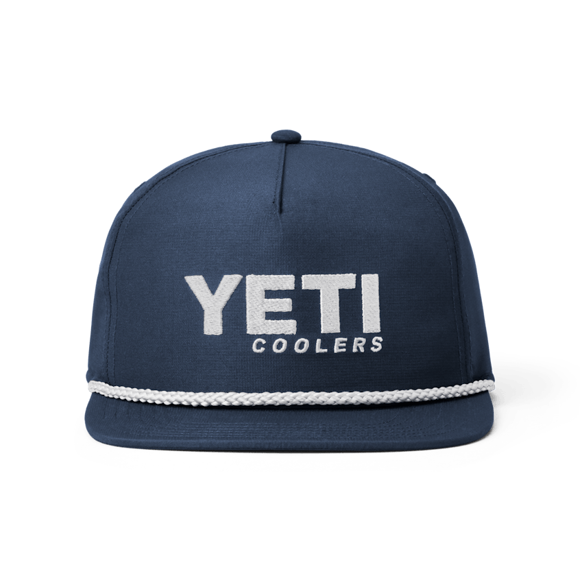 YETI Coolers Mid Pro Flat Brim Rope Hat